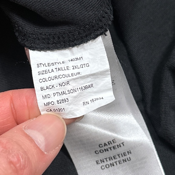 Canada Goose Gladstone Staff Uniform Big Logo Crewneck L/S T Shirt Mens 2XL - Picture 7 of 11